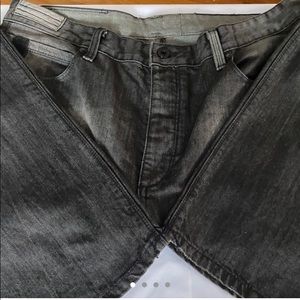 NEVER WORN SEAN JOHN BLACK AND GRAY JEANS